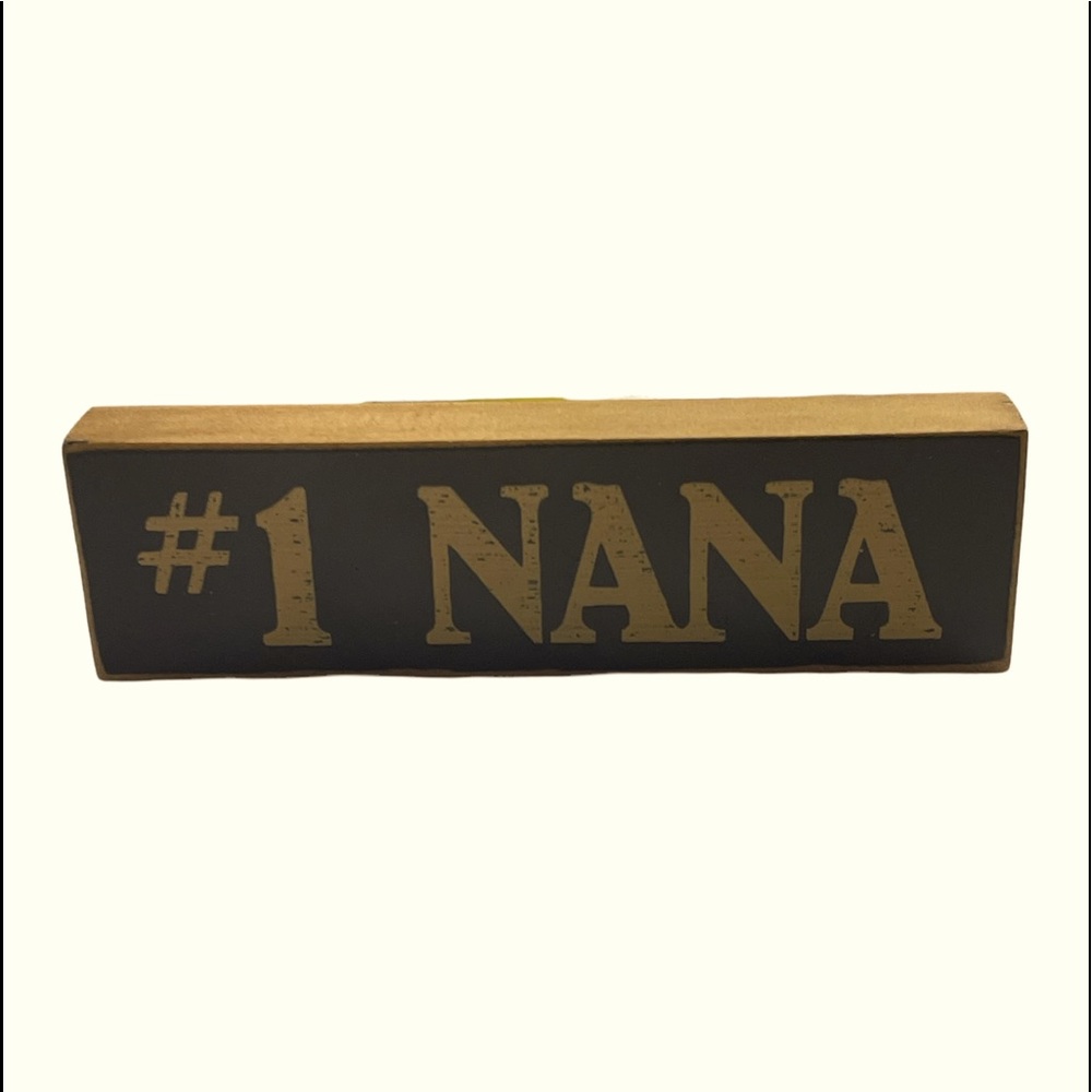 Wood sign